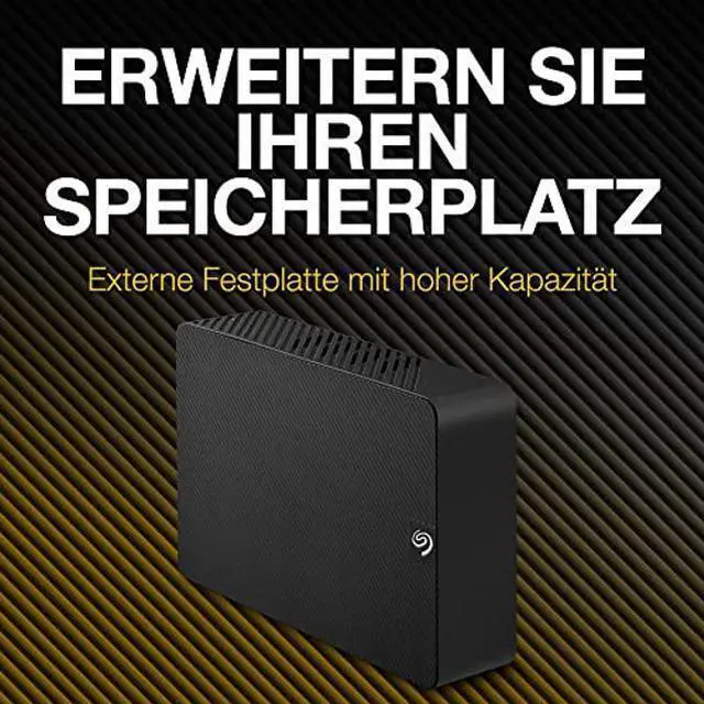 Alt view image 2 of 4 - Seagate Expansion Desktop STKP14000400 14TB External Hard Drive 3.5 Inch USB 3.0 PC & Notebook with 2 Year Rescue Service
