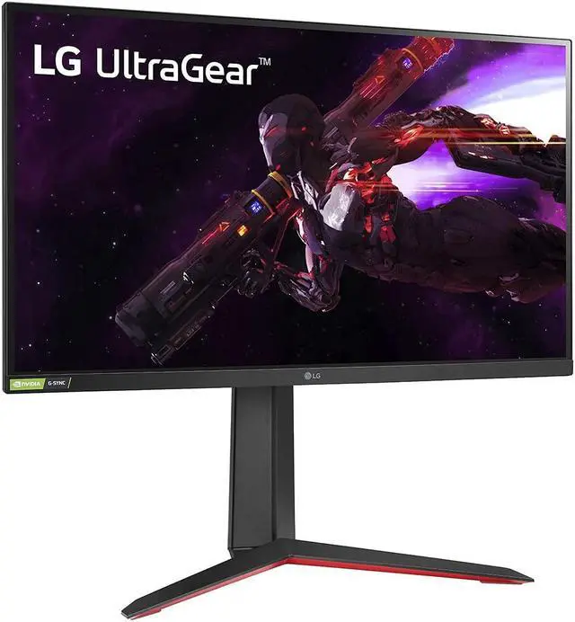 Alt view image 3 of 5 - LG 27-inch QHD 165Hz 1ms Nano IPS Gaming Monitor with G-SYNC/FreeSync