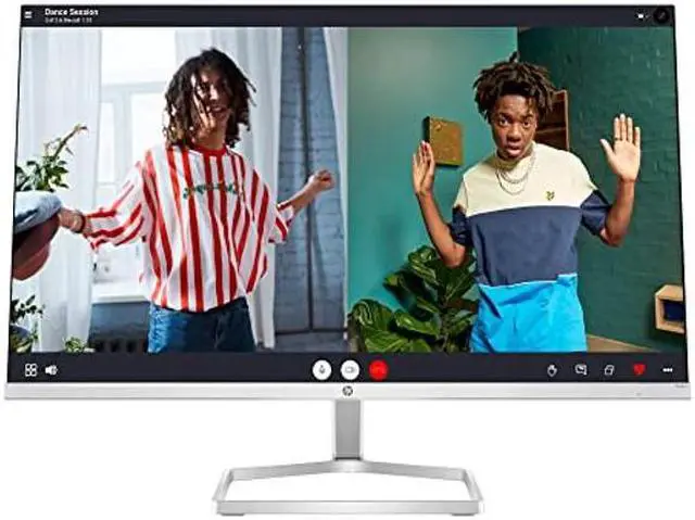 Main image of HP 24-inch FHD Monitor with AMD FreeSync Technology (2021 Model, M24fw),Silver, 15.62"D x 21.09"W x 6.97"H