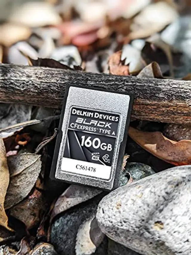 Alt view image 3 of 3 - Delkin Devices 160GB BLACK CFexpress Type A Memory Card