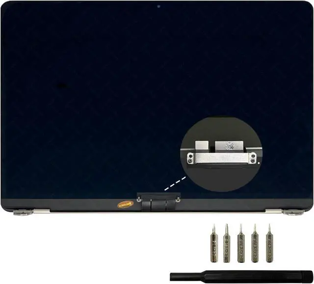 Main image of LCDOLED Replacement for Mac14,2 MacBook Air 13.6" M2 2022 A2681 EMC 4074 13.6 inches 2560x1664 Full LCD Screen Complete Assembly (Silver)