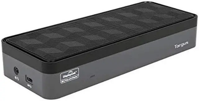 Main image of Targus USB C Universal Docking Station with Quad 4K(QV4K), Docking Station Single 5K/Quad 4K UHD Display,USB C Laptop Docking Station with 4 DisplayPort or 4 HDMI Ports/100W Power Delivery(DOCK570USZ)