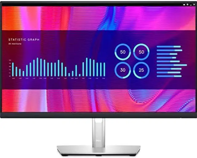 Alt view image 4 of 4 - Dell P2423DE 23.8" QHD WLED LCD Monitor - 16:9 - Black, Silver