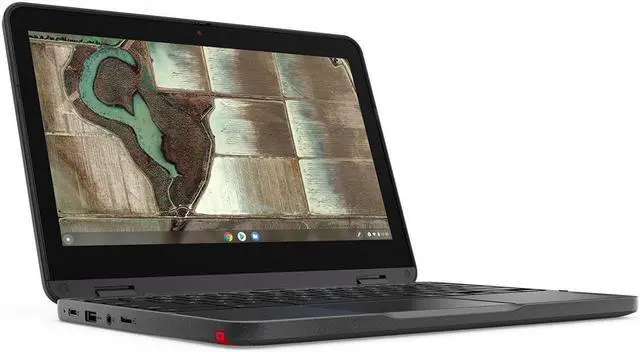 Alt view image 3 of 5 - Lenovo 500e Chromebook Gen 3 82JB003XUS 11.6" Touchscreen Convertible 2 in 1 Chromebook - HD - 1366 x 768 - Intel Celeron N4500 Dual-core (2 Core) 1.10 GHz - 4 GB Total RAM - 4 GB On-Board Memory -