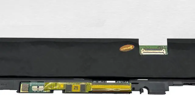 Alt view image 5 of 5 - LCDOLED Replacement for Dell Inspiron 13 7306 2-in-1 P124G002 P125G002 15.6 inches FullHD 1080P LCD Display Touch Screen Digitizer Assembly Bezel with Touch Control Board (1920x1080-30Pin Connector)