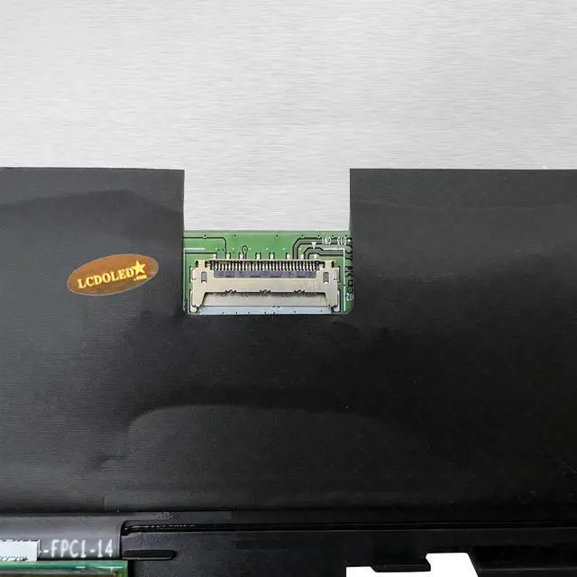 Alt view image 4 of 5 - LCDOLED Replacement for Dell Inspiron 13 7306 2-in-1 P124G002 P125G002 15.6 inches FullHD 1080P LCD Display Touch Screen Digitizer Assembly Bezel with Touch Control Board (1920x1080-30Pin Connector)