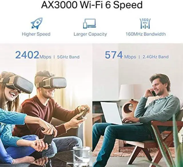 Alt view image 5 of 5 - TP-Link RE705X Range Extender WiFi6 AX3000