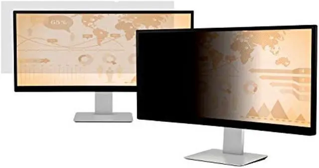 Alt view image 2 of 5 - 3M PF29.0WX Privacy Filter for 29-Inch Widescreen Desktop LCD Monitor, Black