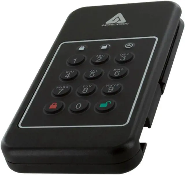 Alt view image 2 of 5 - Apricorn 500GB Aegis NVX - Ultra high Speed Ruggedized SSD, USB 3.0 encrypted Drive (ANVX-500GB)