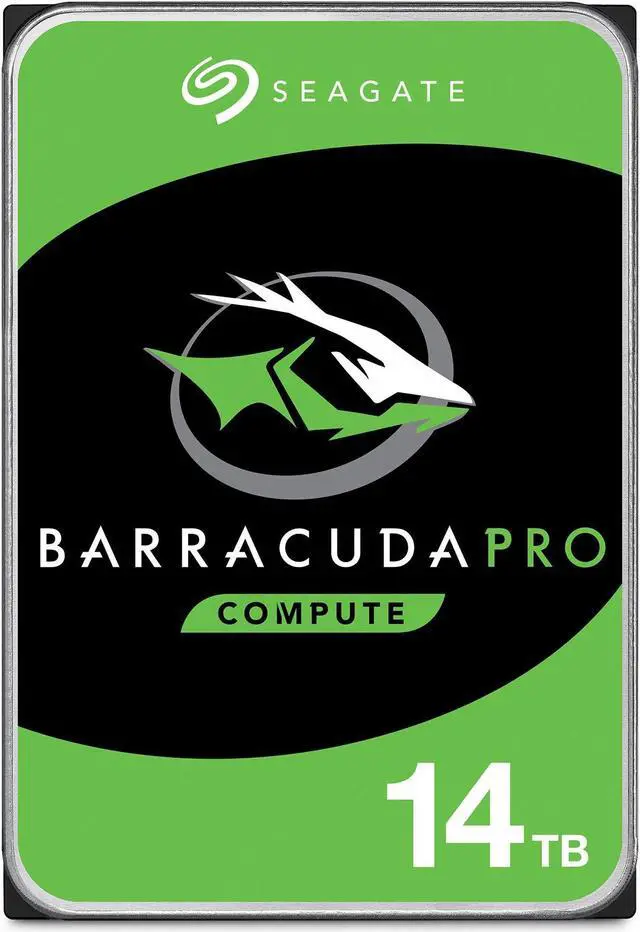 Main image of Seagate BarraCuda Pro 14TB Internal Hard Drive Performance HDD  3.5 Inch SATA 6 Gb/s 7200 RPM 256MB Cache for Computer Desktop PC, Data Recovery (ST14000DM001)