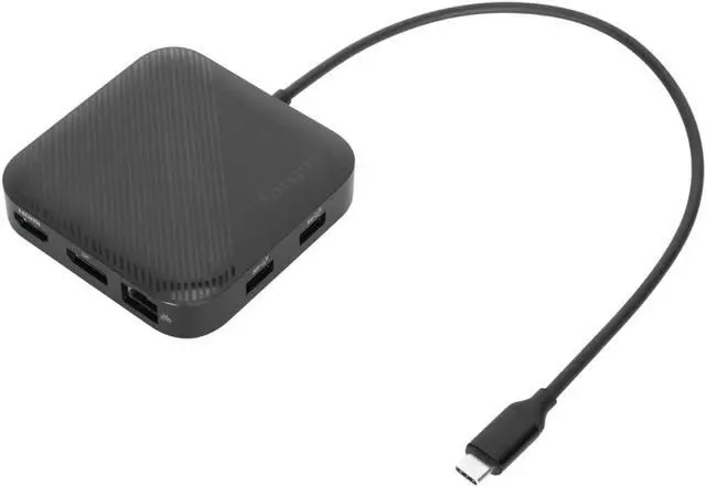 Main image of Targus USB4 Dual Video 4K Docking Station with 85W PD Pass-Thru - Expand Your HDMI, USB, and Ethernet Connections On-The-Go (DOCK425GLZ)