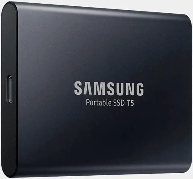 Alt view image 3 of 5 - Samsung T5 1Tb Portable Solid State Drive (Black)
