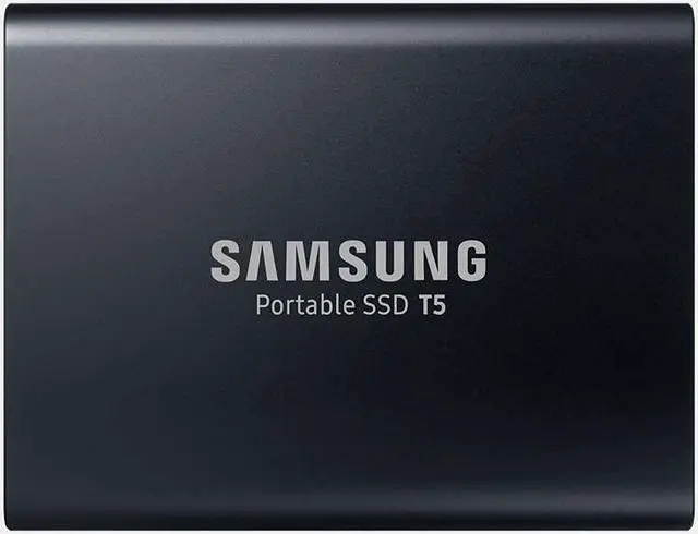 Alt view image 2 of 5 - Samsung T5 1Tb Portable Solid State Drive (Black)