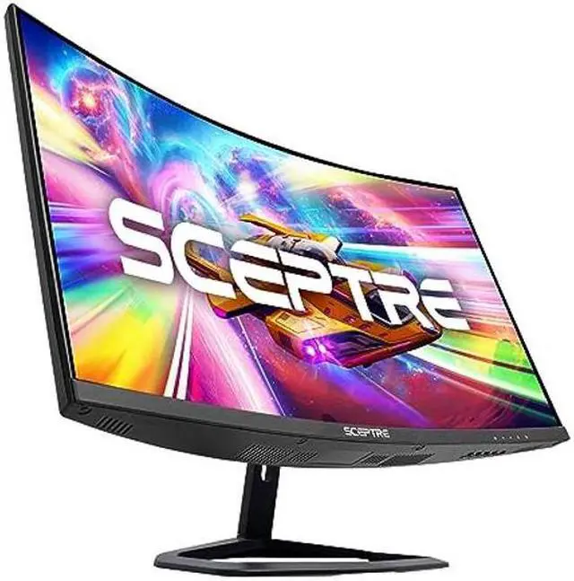 Main image of Sceptre 27-inch Curved Gaming Monitor up to 240Hz DisplayPort HDMI 1ms 99% sRGB Build-in Speakers, R1500 Machine Black 2023 (C275B-FWT240)