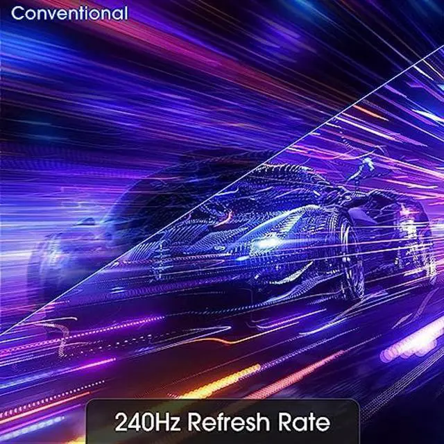 Alt view image 3 of 5 - Sceptre 27-inch Curved Gaming Monitor up to 240Hz DisplayPort HDMI 1ms 99% sRGB Build-in Speakers, R1500 Machine Black 2023 (C275B-FWT240)