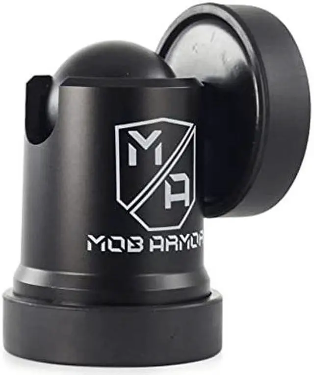 Alt view image 2 of 4 - Mob Armor Tabnetic Maxx - Universal Magnetic Tablet Mount for Trucks, Cars, RVs, Heavy Equipment, Adhesive Mounting, Tablet Compatible, Magnetic Phone Mount, Console Accessories