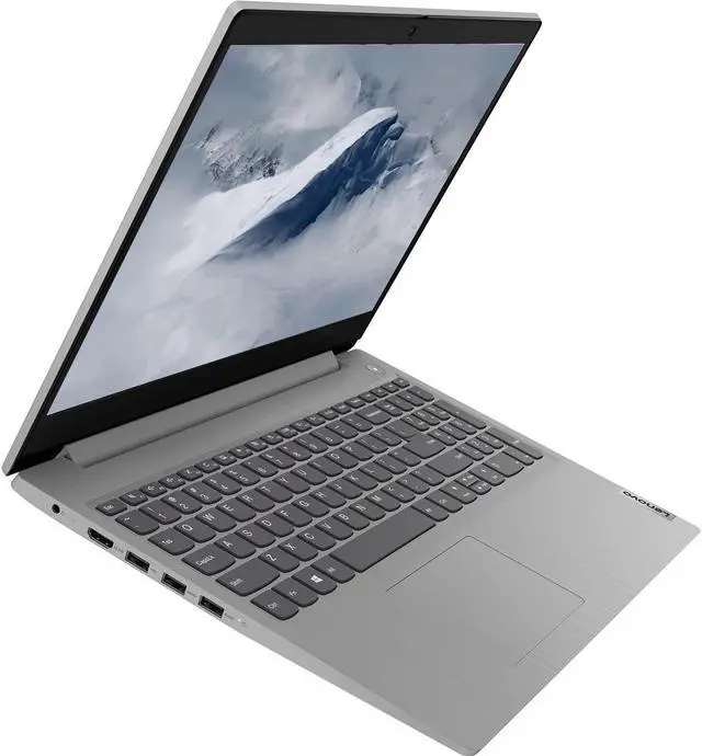 Alt view image 2 of 5 - LENOVO IdeaPad 3i Laptop, 15.6" HD Touchscreen Display, Intel Core i3-1115G4 Processor, 8GB DDR4 RAM, 128GB PCIe SSD, Bluetooth, Webcam, Wi-Fi 6, HDMI, Windows 11 Home, Grey