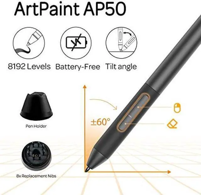 Alt view image 5 of 5 - GAOMON PD156Pro - 15.6" Drawing Tablet with Screen Full-Laminated 120% sRGB Pen Display with Dial Key & 10 Hotkeys, Battery-Free Stylus Art Tablet for Digital Drawing, Anime, Sketch, Graphic Design