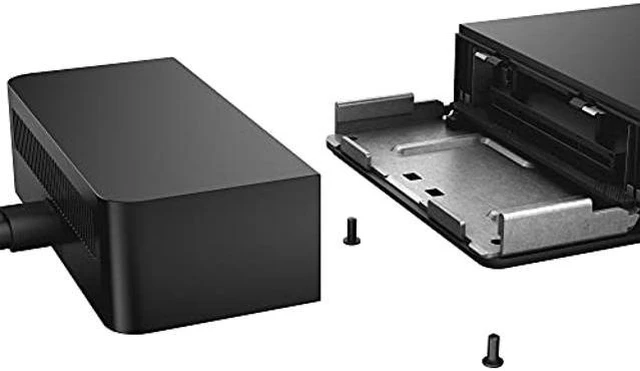 Alt view image 5 of 5 - Dell WD19 180W Docking Station (130W Power Delivery) USB-C, HDMI, Dual DisplayPort, Black