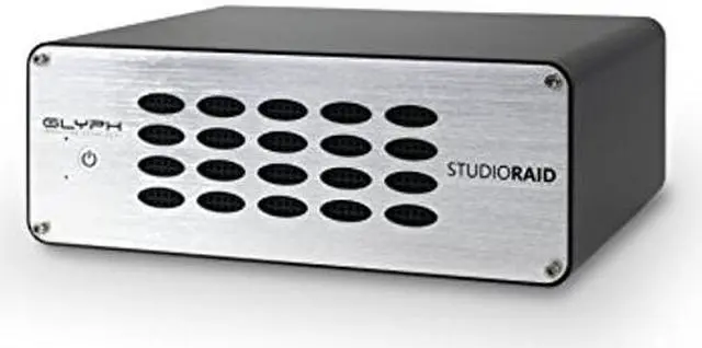 Alt view image 2 of 3 - Glyph StudioRAID 2-Bay Raid Desktop External Hard Drive with USB 3.0 Connection (16TB)