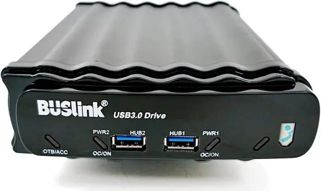 Alt view image 2 of 3 - BUSlink U3-20THS 20TB 2-Port HUB HDD USB 3.2 Gen 1 5Gbps/eSATA External Hard Drive