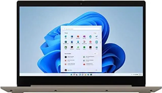 Main image of Lenovo - IdeaPad 3 15" HD Touch Screen Laptop - Intel Core i3-1115G4 - Intel UHD Graphics - 8GB Memory - 256GB SSD - Almond