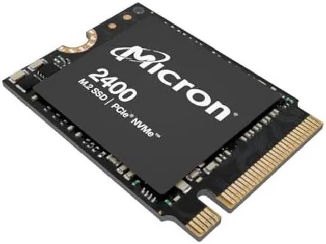 Alt view image 2 of 4 - Micron 2TB 2400 M.2 2230 NVMe PCIe 4.0x4 SSD MTFDKBK2T0QFM-1BD1AABYYR