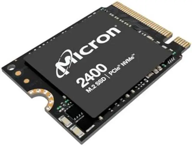 Alt view image 3 of 4 - Micron 2TB 2400 M.2 2230 NVMe PCIe 4.0x4 SSD MTFDKBK2T0QFM-1BD1AABYYR