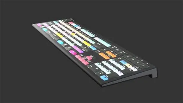 Alt view image 4 of 4 - LogicKeyboard Astra 2 Series PC Wired Backlit Keyboard for Adobe After Effects CC, US English