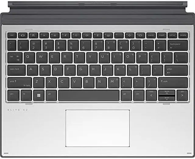 Alt view image 4 of 5 - HP Elite x2 G8 Premium Keyboard (55G42AA) - Docking Connectivity - Pogo Pin Interface - Rugged - Tablet - TouchPad