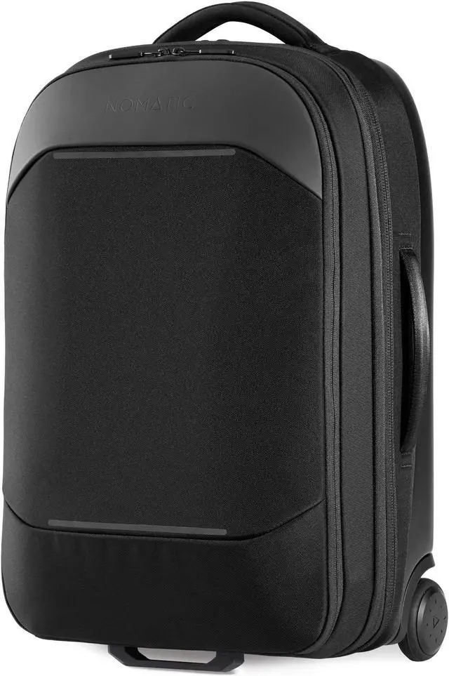 Main image of NOMATIC Navigator Carry-On 37L w/ 8L Built-In Expansion | Anti-Theft Carry-On for Airplane Travel | Premium Hardshell Roller Luggage, 17" Laptop Compartment, Black