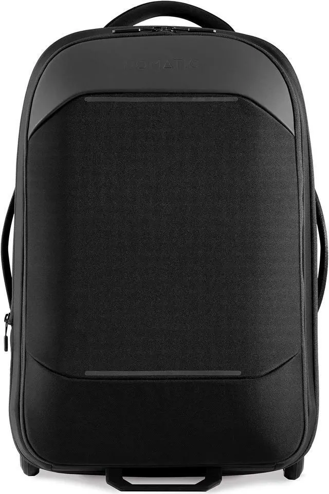 Alt view image 2 of 5 - NOMATIC Navigator Carry-On 37L w/ 8L Built-In Expansion | Anti-Theft Carry-On for Airplane Travel | Premium Hardshell Roller Luggage, 17" Laptop Compartment, Black