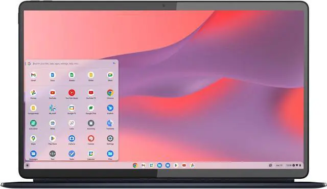 Alt view image 3 of 5 - Lenovo - Chromebook Duet 5-13.3" OLED Touch Screen Tablet - 8GB Memory - 128GB SSD - with Keyboard - Abyss Blue