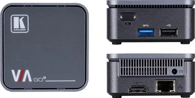 Alt view image 2 of 5 - Kramer VIA GO2 Compact & Secure 4K Wireless Presentation Device