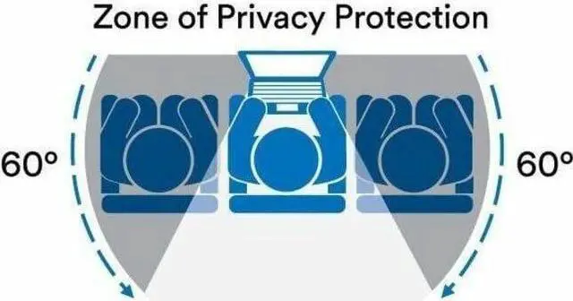 Alt view image 3 of 3 - 3M Privacy Filters for 43" Widescreen Monitor - PF430W9B, Black