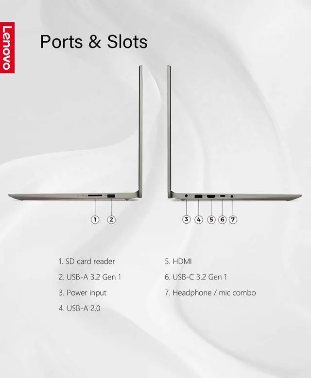 Alt view image 5 of 5 - Lenovo - 2023 - IdeaPad 3i - Essential Laptop Computer - Intel Core i3-1115G4 11th Gen - 15.6" FHD Touchscreen Display - 20GB Memory - 1TB Storage - Windows 11 - Arctic Grey - W/GaLiMu