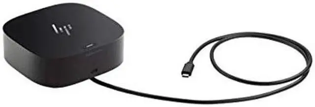 Alt view image 2 of 5 - HP Docking Station - for Notebook - 100 W - USB Type C - 6 x USB Ports - 4 x USB 3.0 - Network (RJ-45) - HDMI - DisplayPort - Wired