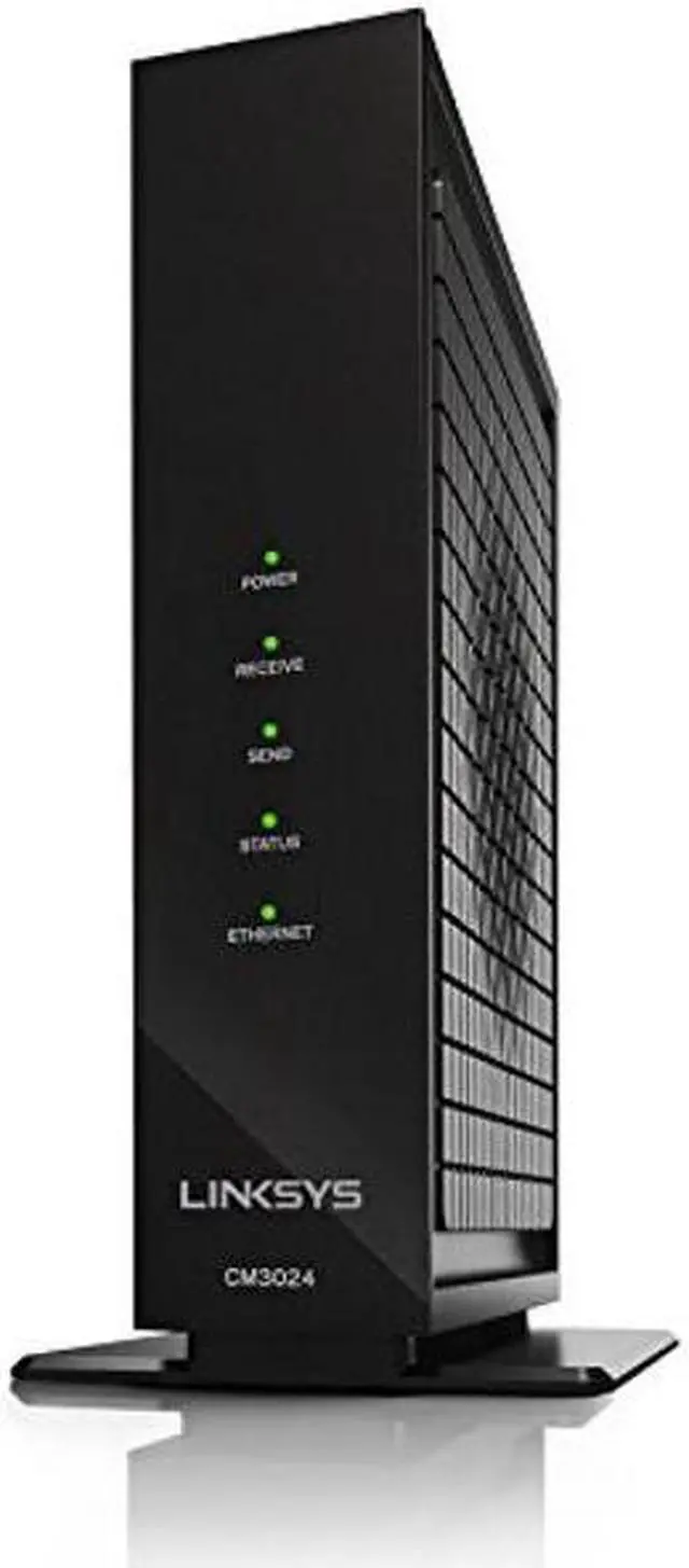 Main image of Linksys CM3024 High Speed DOCSIS 3.0 24x8 Cable Modem, Certified for Comcast/Xfinity, Time Warner, Cox & Charter (Modem Only, No Wifi Functionality)