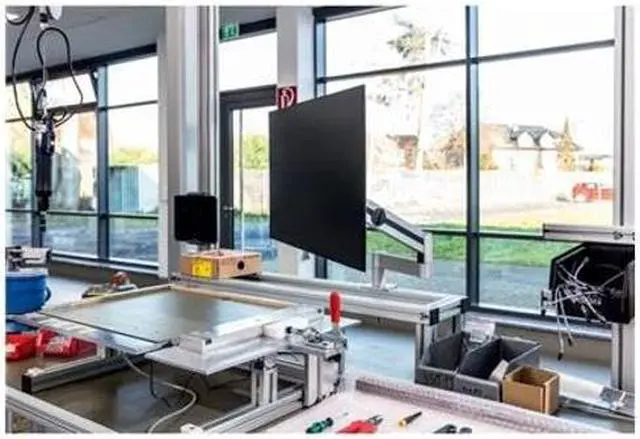 Alt view image 3 of 4 - Durable Monitor Mount with Flexible Arm and Desk Clamp, 360-Degree Rotation, Tiltable, for VESA Screens 21-27", User-Friendly, Silver (508323)