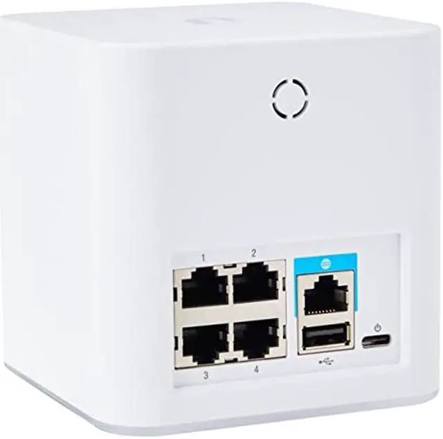 Alt view image 4 of 4 - AmpliFi HD WiFi System by Ubiquiti Labs, Seamless Whole Home Wireless Internet Coverage, HD WiFi Router, 2 Mesh Points, 4 Gigabit Ethernet, 1 WAN Port, Ethernet Cable, Replaces Router & WiFi Extenders