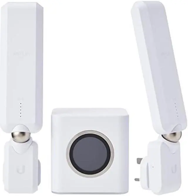 Main image of AmpliFi HD WiFi System by Ubiquiti Labs, Seamless Whole Home Wireless Internet Coverage, HD WiFi Router, 2 Mesh Points, 4 Gigabit Ethernet, 1 WAN Port, Ethernet Cable, Replaces Router & WiFi Extenders