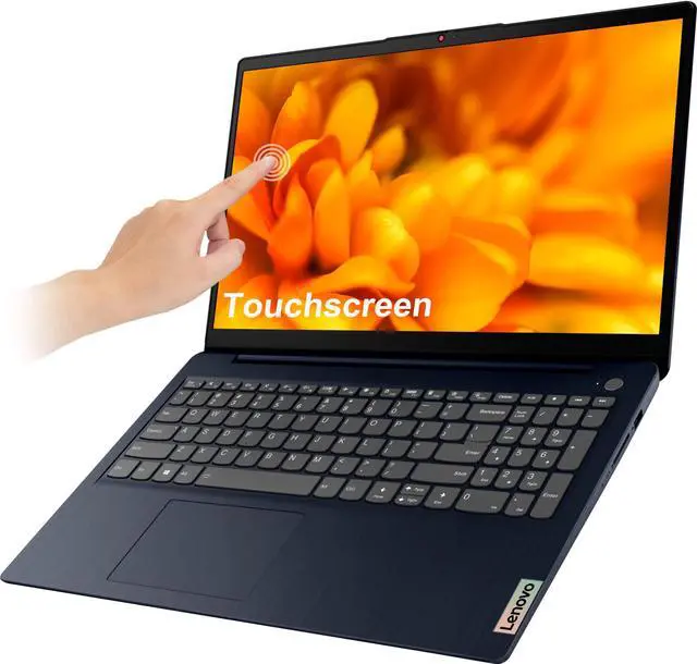 Alt view image 5 of 5 - Lenovo IdeaPad 3 3i Laptop (15.6" FHD Touchscreen, Intel Core i5-1155G7, 16GB RAM, 512GB SSD) Narrow Bezel, Webcam, 12-Hr Long Battery Life, Wi-Fi 6, IST SD, Win 11 Home, Business & Home, Abyss Blue