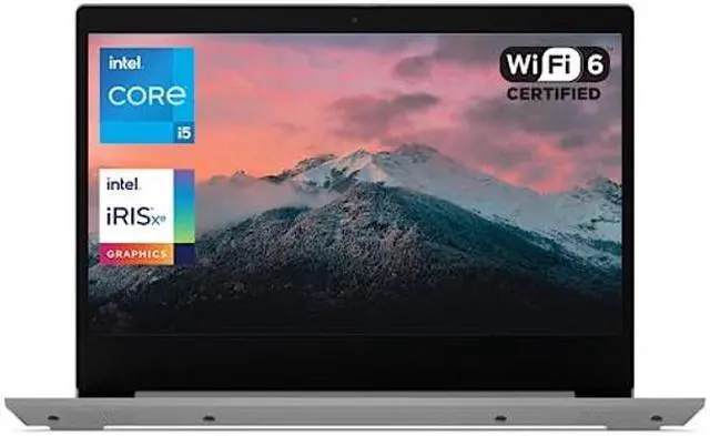 Main image of Lenovo IdeaPad 3 Laptop, 14" FHD Display, Intel Core i5-1135G7 Processor, 20GB RAM, 1TB PCIe SSD, Webcam, SD Card Reader, Wi-Fi 6, Windows 11 Home, Grey