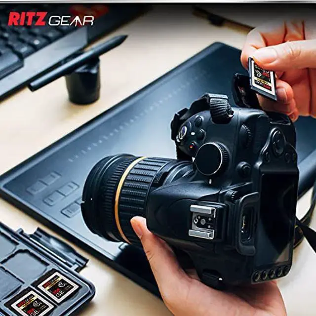 Alt view image 5 of 5 - RG CFExpress Type B 256GB Card (1700/1100 R/W), (Pack of 2 Units) Pairs with Compatible Canon & Panasonic DSLR Cameras. (Not Recommended for Nikon Cameras)