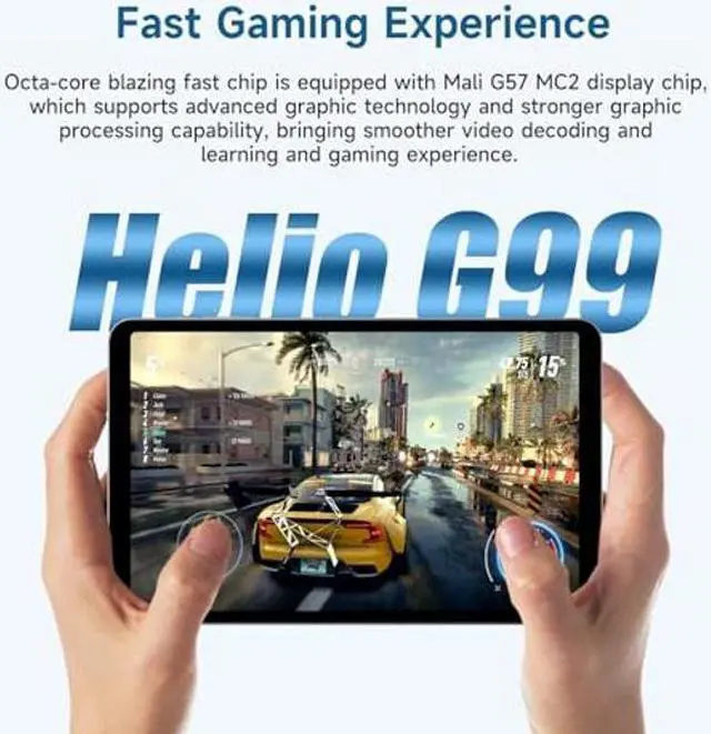 Alt view image 2 of 5 - ALLDOCUBE 8.4 inch Tablet, Helio G99 Android Tablet with Widevine L1 iPlay50 Mini Pro NFE, FHD+ 1920x1200 Android13 Tablet, 16GB(8+8) RAM 256GB ROM 512GB Expandable, 5MP/13MP 4G LTE Bluetooth 5.2