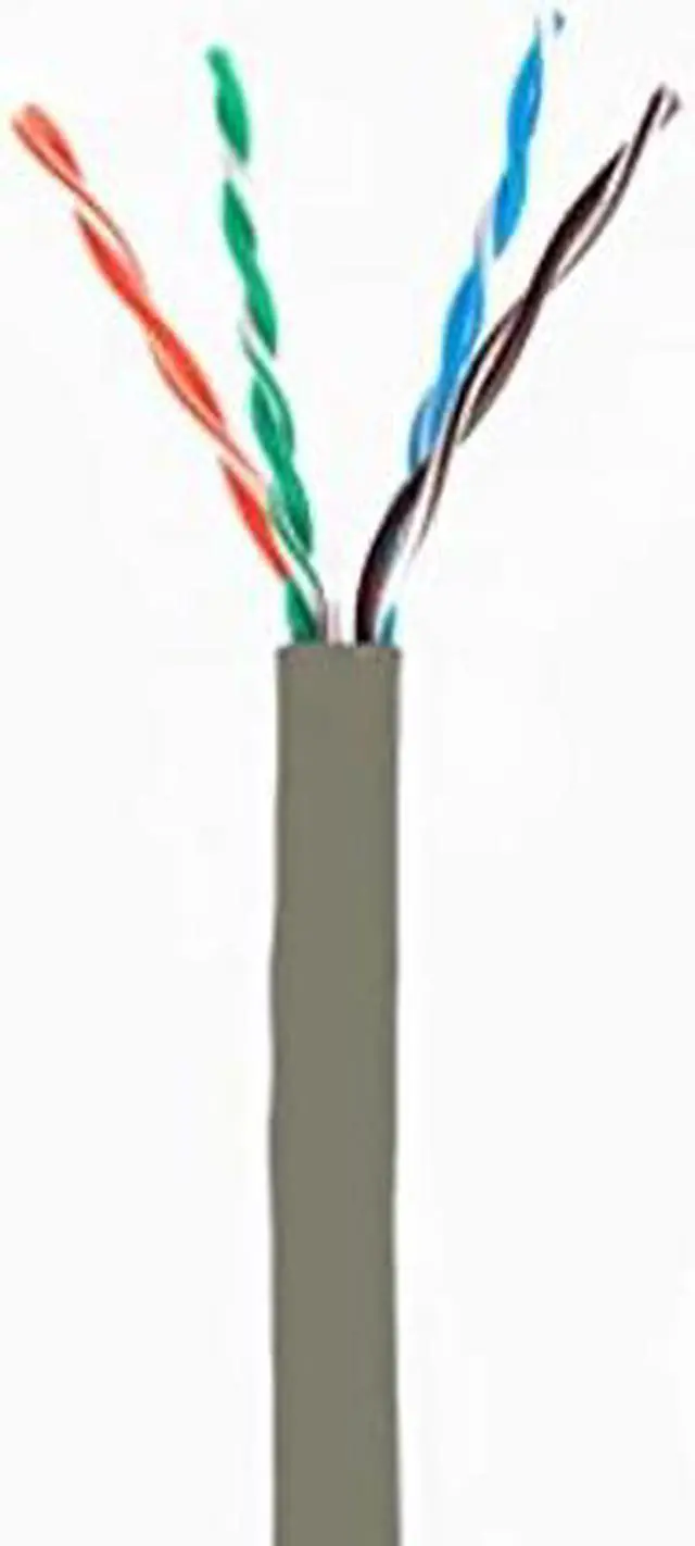 Alt view image 2 of 5 - Infinity Cable CAT6 CMR Riser 23AWG UTP, 1000 Feet, 550MHz Solid 100% Pure Copper, UL Certified, Easy to Pull (Reelex II) Box, Gray