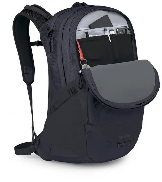 Alt view image 3 of 4 - Osprey Tropos Laptop Backpack, Black