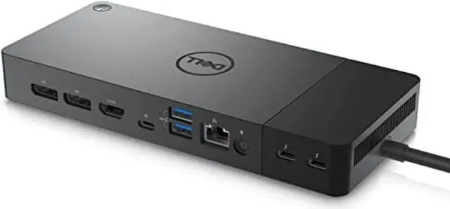 Main image of Dell WD22TB4 Thunderbolt 4 Dock - 2 Thunderbolt 4 Ports, Up to 5120 x 2880 Video Res, HDMI 2.0, DP 1.4, USB-C, USB-A, Gigabit Ethernet LAN Port