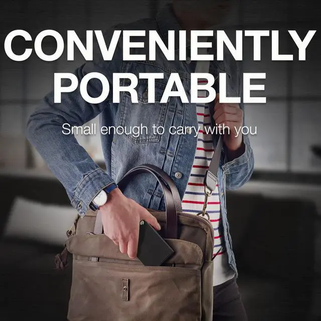 Alt view image 3 of 5 - Seagate 5000GB One Touch 5TB External HHD Drive with Rescue Data Recovery Services, Black (STKC5000400)