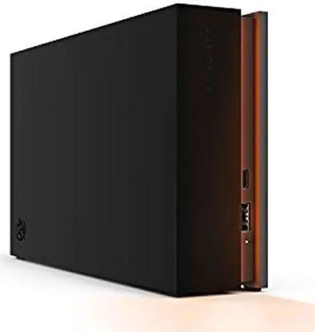 Alt view image 4 of 5 - Seagate FireCuda Gaming Hub External Hard Drive HDD 8TB - USB 3.2, Customizable RGB LED lighting, Dual forward-facing USB for Desktop PC with Rescue Services (STKK8000400)